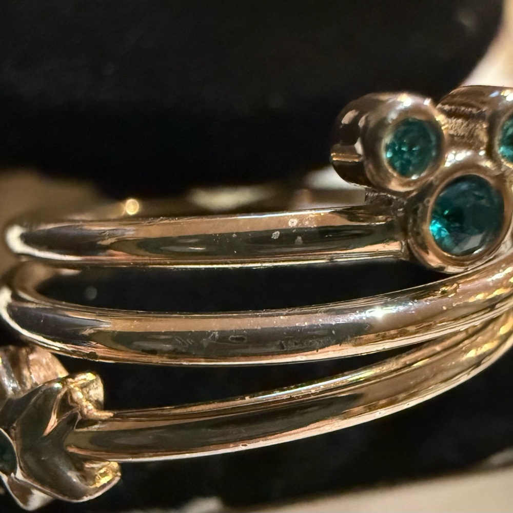 Disney Mickey Mouse Ring Size 7 With Gemstones